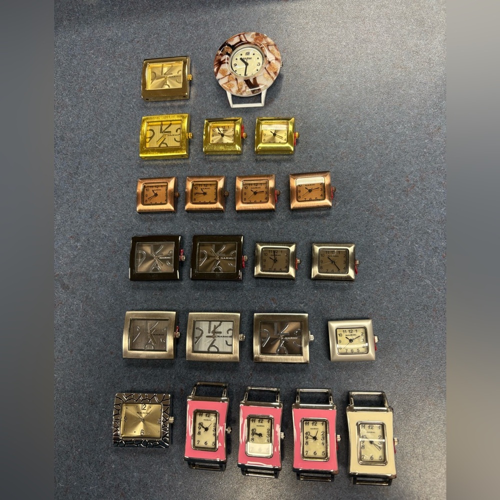Huge Lot of Brand New Multi Hole Watch Faces for crafting!